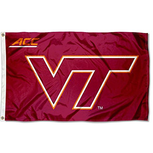 College Flags   Banners Co_ Virginia Tech Hokies Acc 3x5 Flag College Flags   Banners Co_ Virginia Tech Hokies Acc 3x5 Flag