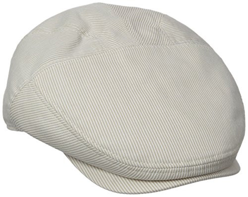 Henschel Mens New Shape Pinstripe Ivy Hat BrownBeige X-Large