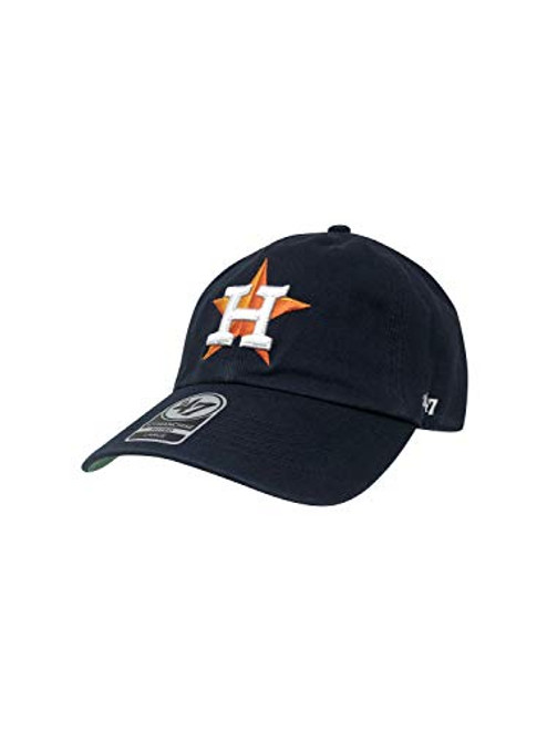 47 Houston Astros Brand MVP Strapback Hat Adjustable MLB Curve Bill Cap Medium Navy Replica H 47 Houston Astros Brand MVP Strapback Hat Adjustable MLB Curve Bill Cap Medium Navy Replica H