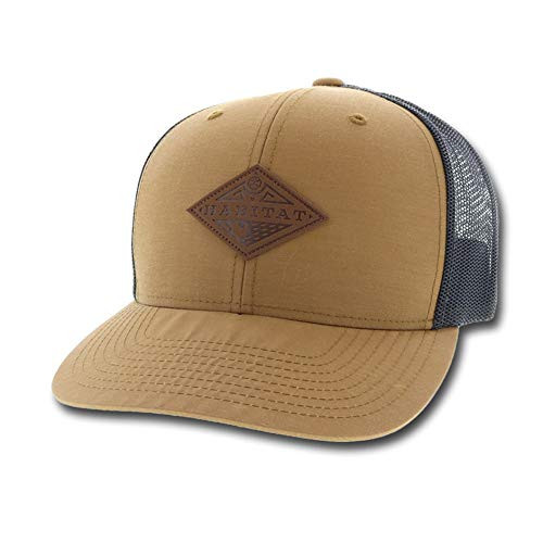 HOOEY Graphite Habitat Trucker Cap TanBlack