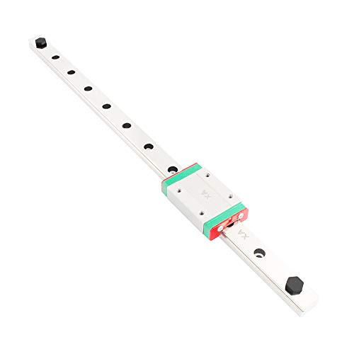 MGN12 Linear Rail Guide 400mm Linear Sliding Guideway with MGN12H Sliding Block for 3D Printer and CNC Machine H-Type