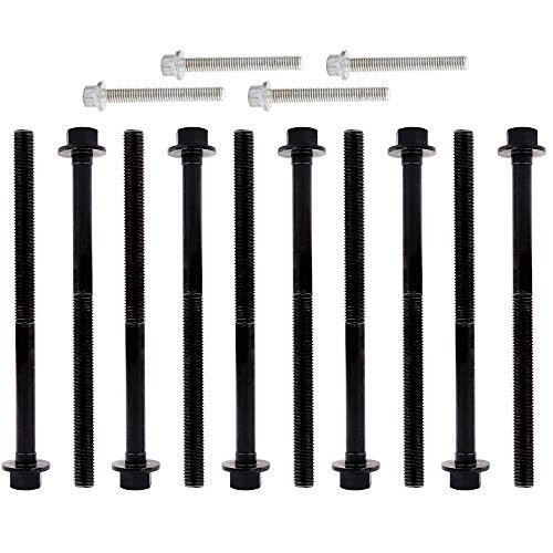 SCITOO Replacement for Head Bolts Sets fit for Chevrolet for Oldsmobile for Pontiac 2_0L 2_2L 2_4L DOHC 16V 2000-2016 Automotive Engine Head Gaskets Kit with Bolt