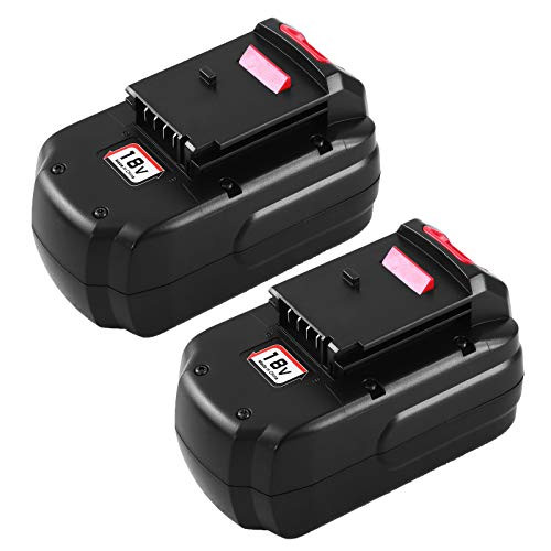 2Packs 4_5Ah Ni-Mh PC18B Replacement for Porter Cable 18V Battery Compatible with Porter Cable 18 Volt Battery PC18BL PC18BLX PC18B-2 PC188 PCC489N PCMVC PCXMVC