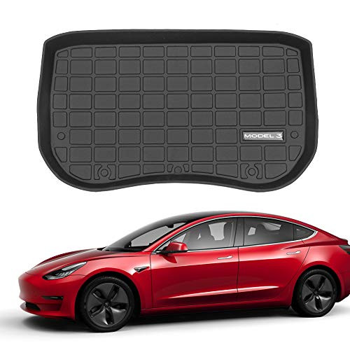 Fit Tesla Model 3 Frunk Mat Front Trunk Mats Cargo Liner All Weather Tesla Model 3 Accessories