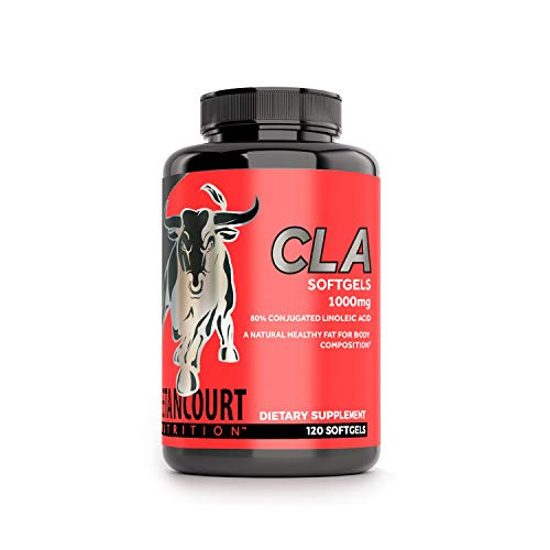 Betancourt Nutrition CLA Dietary Supplement Weight Loss Appetite Suppression Conjugated Linoleic Acid 120 Softgels