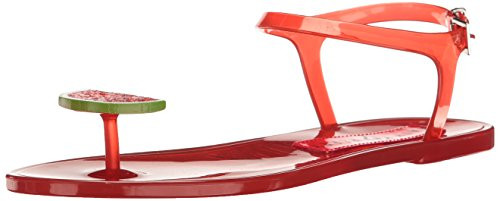 Katy Perry Womens The Geli Flat Sandal Watermelon 5 Medium US