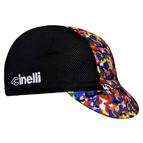 Cinelli Fixie Caleido Summer Cycling Cap - Cork Black Design