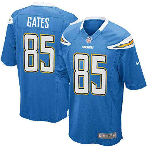 Nike Antonio Gates Los Angeles Chargers NFL Boys Youth 8-20 Powder Blue Alternate On-Field Jersey Youth Medium 10-12