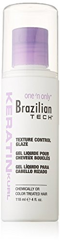 One n Only Brazilian Tech Keratin Kurl Texture Control Glaze 4 Ounce