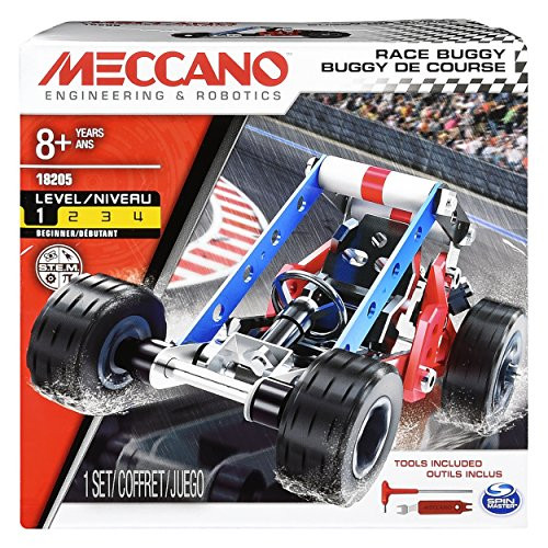 Erector by Meccano Race Buggy Model Vehicle Building Kit for Ages 8 and up STEM Construction Education Toy