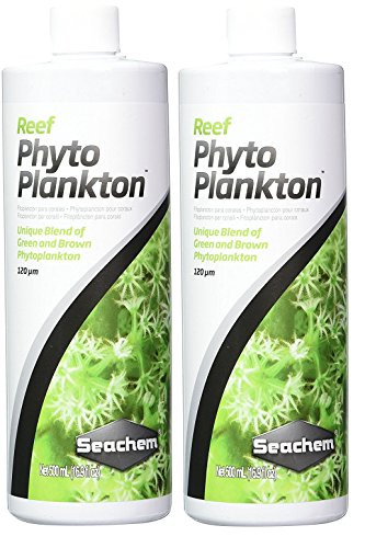 Seachem 2 Pack Reef Phytoplankton 500 mL  16_9 fl_ oz_