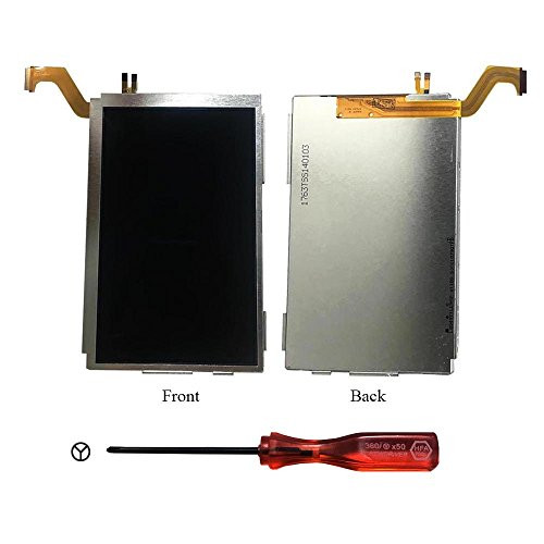 Rinbers® OEM Replacement Top Upper LCD Screen Display for Nintendo 3DS N3DS XL LL with Y Tool