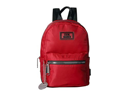 Steve Madden Bbailey Nylon Backpack Red One Size