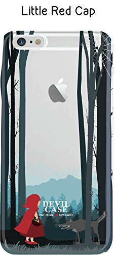 DevilCase Fairy Tale Character and Adorable Animal Design Hard Case for iPhone 66S Little Red Cap