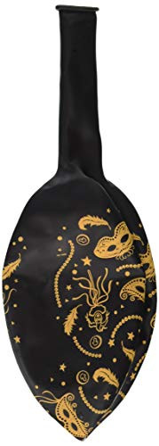 Qualatex 31339 Mardi Gras Party-A-Round Latex Balloons, 36", Multicolor, Pack of 2