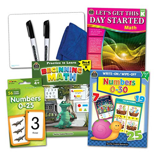 Teacher Created Resources Learning Together Math Grade K Set