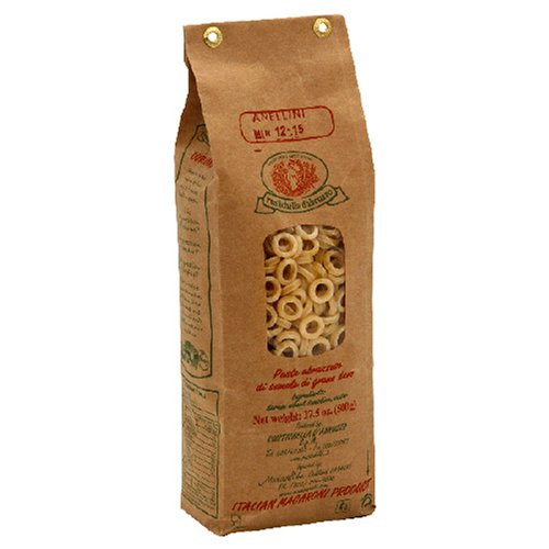 Rustichella Anellini Pasta 17_5-Ounce Bags Pack of 4