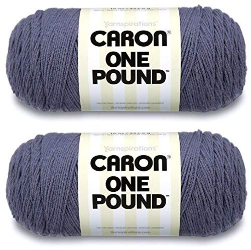 Caron One Pound Yarn - 2 Pack Denim Caron One Pound Yarn - 2 Pack Denim