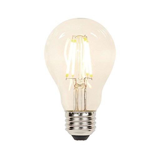 Westinghouse 4316500 60-Watt Equivalent A19 Dimmable Clear Filament LED Light Bulb with Medium Base Westinghouse 4316500 60-Watt Equivalent A19 Dimmable Clear Filament LED Light Bulb with Medium Base