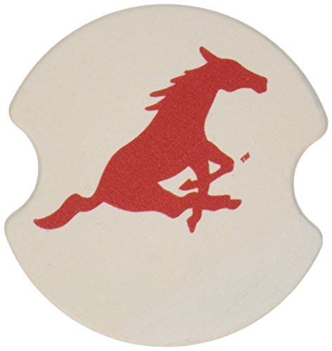 Thirstystone Southern Methodist University Car Cup Holder Coaster, 2-Pack