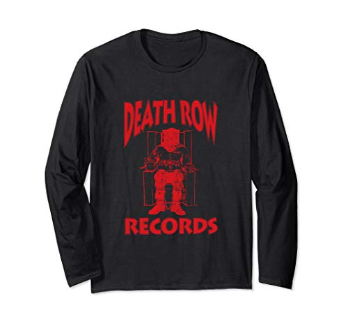 Death Row Records Red Logo Long Sleeve T-Shirt