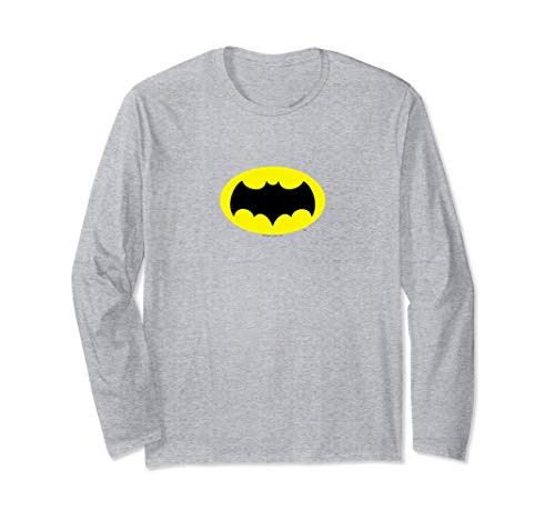 Batman Classic TV Series Chest Logo Longsleeve T Shirt Long Sleeve T-Shirt