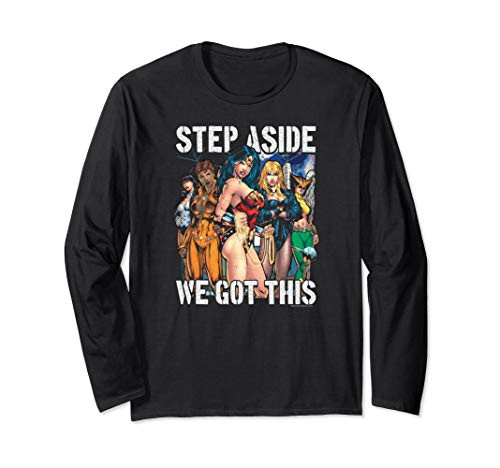 Justice League Heroines Long Sleeve T-Shirt Justice League Heroines Long Sleeve T-Shirt