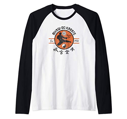 The Karate Kid Vintage Miyagi-Do Karate Raglan Baseball Tee