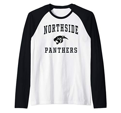 Northside High School Panthers Raglan Baseball Tee