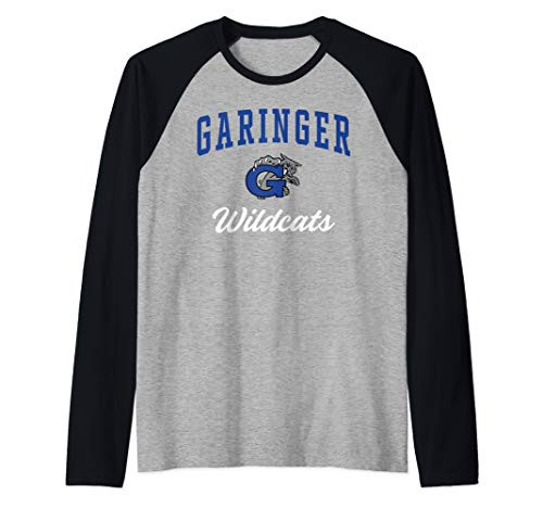 Garinger High School Wildcats Raglan Baseball Tee