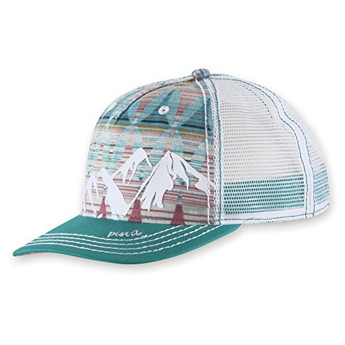 Pistil Womens McKinley Trucker Hat Jade