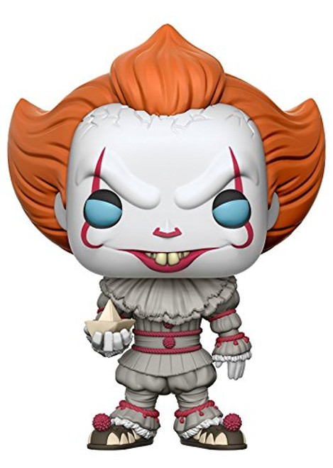 Funko Pop! Movies: It - Pennywise with Boat (Styles May Vary) Collectible Figure Funko Pop! Movies: It - Pennywise with Boat (Styles May Vary) Collectible Figure