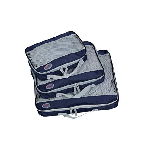 American Flyer Perfect Packing Cubes-3 Piece Set Navy