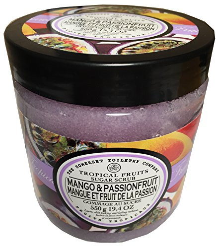 Asquith   Somerset Tropical Fruits Mango   Passionfruit Exfoliating Sugar Scrub 19_4 Fl_Oz_