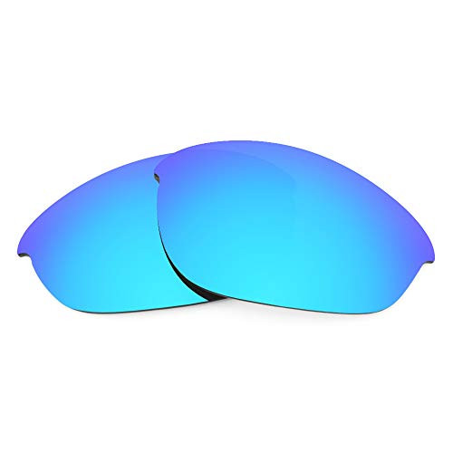 Revant Replacement Lenses for Oakley Half Jacket Polarized Ice Blue MirrorShield