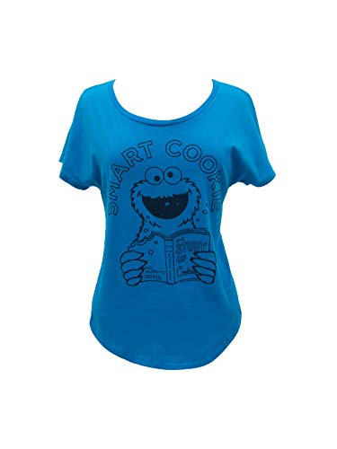 Out of Print Sesame Street Smart Cookie Dolman Shirt Small