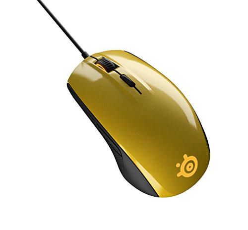 SteelSeries Rival 100 Optical Gaming Mouse - Alchemy Gold