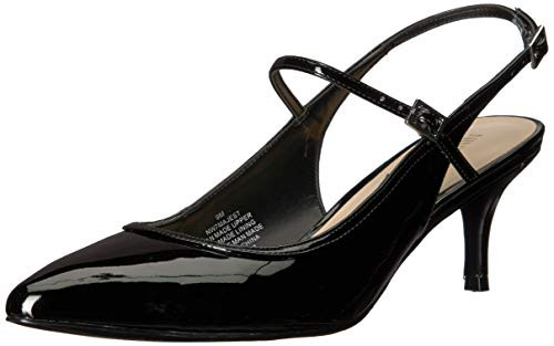 NINE WEST womens Sling Back Pump Black 9_5 US