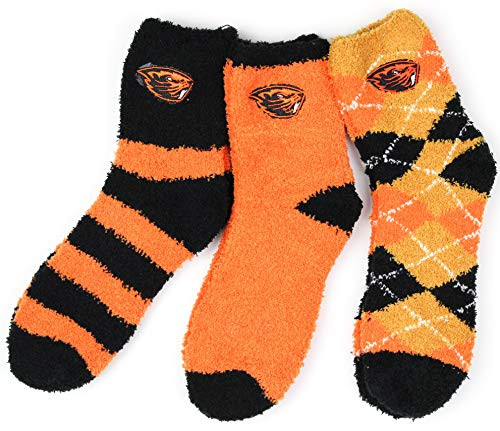 Donegal Bay NCAA Oregon State Beavers 3 Piece Fuzzy Sock Bundle Multicolor One Size Fits Most Donegal Bay NCAA Oregon State Beavers 3 Piece Fuzzy Sock Bundle Multicolor One Size Fits Most