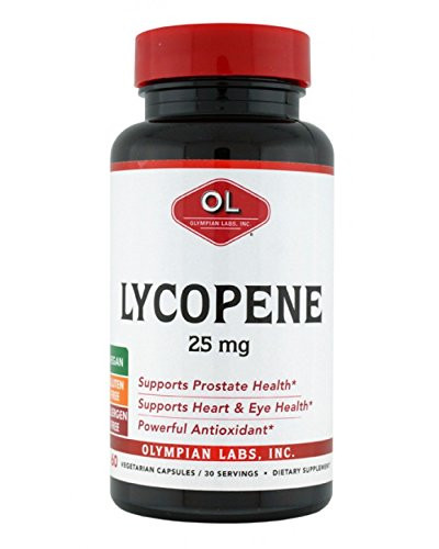 Olympian Labs Lycopene 25 mg 60 Capsules 30 Servings