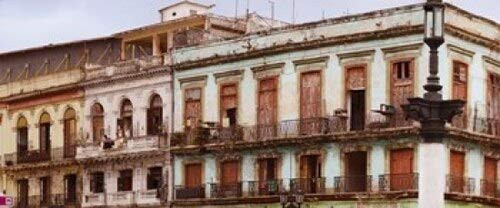 Posterazzi Low angle view of buildings Havana Cuba Poster Print 30 x 13