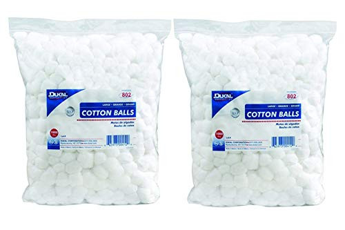 Dukal - 802 Cotton Balls Non Sterile Large Pack of 2000
