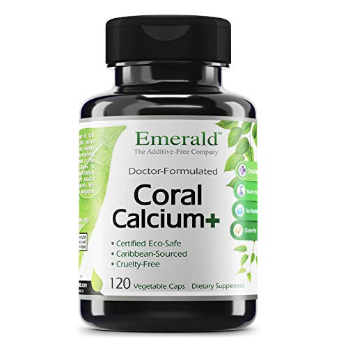 Coral Calcium Plus -Highly Ionizable Coral Calcium from the Caribbean Sea - Helps Balance pH Levels Support Strong Bones Teeth Weight Loss - Emerald Laboratories - 120 Vegetable Capsules Coral Calcium Plus -Highly Ionizable Coral Calcium from the Caribbean Sea - Helps Balance pH Levels Support Strong Bones Teeth Weight Loss - Emerald Laboratories - 120 Vegetable Capsules