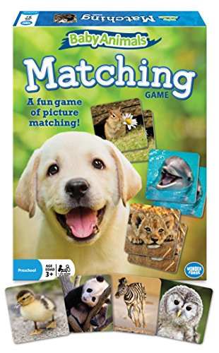 The Wonder Forge Baby Animals Matching Game