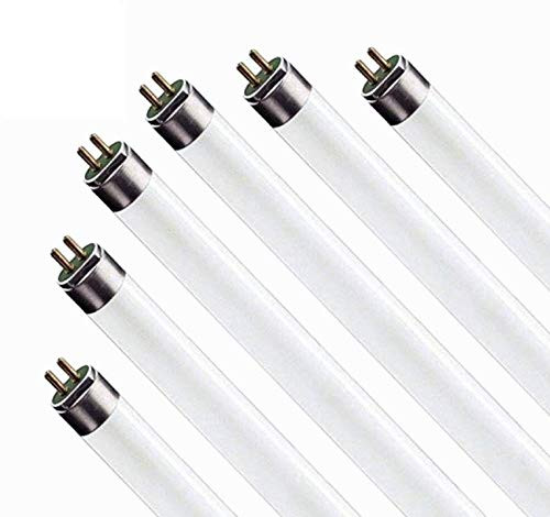 6 Pack F17T8835 17W 24 Inch T8 Fluorescent Tube Light Bulb 3500K Neutral White Medium Bi-Pin G13 Base 17 Watt T8 Light Bulbs