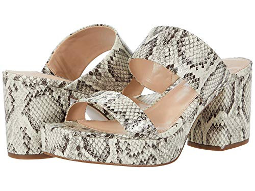 Steve Madden Dyer Heeled Sandal Natural Snake 7 M