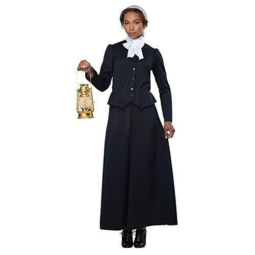 California Costumes Womens Susan B_ Anthony - Harriet Tubman - Adult Costume Adult Costume -blackWhite X-Small California Costumes Womens Susan B_ Anthony - Harriet Tubman - Adult Costume Adult Costume -blackWhite X-Small
