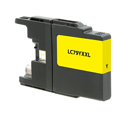 Dataproducts DPCLC79Y Extra High Yield Inkjet Cartridge for Brother LC-79XXL, Yellow