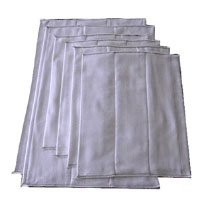 OsoCozy - Chinese Prefolds Dozen - Regular 4x6x4 - Soft and Absorbent Baby Diapers Made of 100 Cotton- Fits 15-30 Lbs_ - Diaper Service Quality DSQ