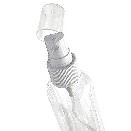 50ml Plastic Clear Spray Bottle Refillable Fine Mist Spray Bottle Makeup Cosmetic Sprayer Empty Small Spray Bottle Container For Essential Oil Travel Perfume